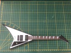 Jackson RR Mini Guitar Model 3D Printer Model