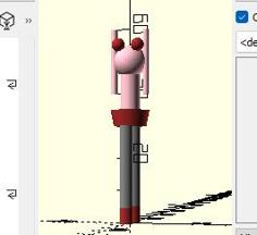 Toy Figures Made With OpenSCAD 3D Printer Model