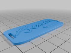 Anahtarlik_100yil_ata_imza 3D Printer Model