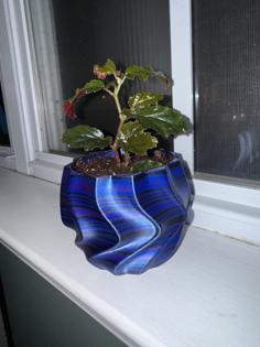 Wavy Planter 3D Printer Model