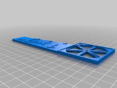 TTS Measuring Key 3D Printer Model