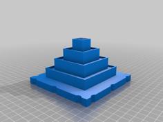 Small Square Fountain 3D Printer Model