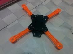 400mm DJI Flamewheel Quadcopter 3D Printer Model