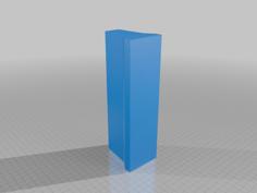 Miniature F Shape Barrier 3D Printer Model