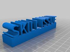 Skill Issue 3D Printer Model