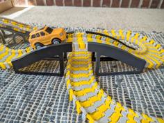 Flexible Track Ramp 3D Printer Model