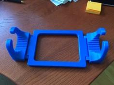 Downward Rotating IPad Stand 3D Printer Model