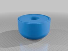 Velador De Escritorio Ondas ( Nighstand Lamp) 3D Printer Model