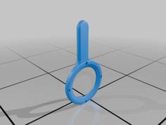 Magnifier Handle 3D Printer Model