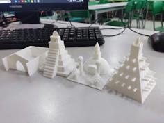 Architectures Around The World (Arquiteturas Pelo Mundo) 3D Printer Model