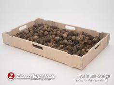 Laser Cut Crate For Drying Walnuts