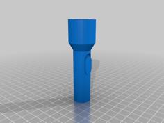 Flashlight 3D Printer Model