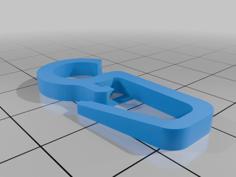 Curtain Hook 3D Printer Model