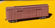 SZHD/RZHD Boxcar 1:200 3D Printer Model