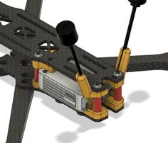 TBS Source One V5 Air Unit Mount 3D Printer Model