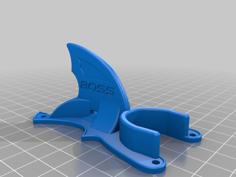 Boss Medium Shark Fin Top Plate 3D Printer Model