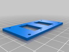 Servo Tray For Eclipson Cobra 3D Printer Model