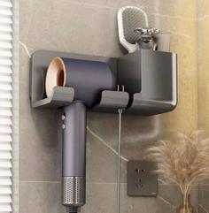 Hair Dryer Holder Bathroom Organizer 3D Printer Model