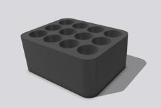 Battery Holder AA 3D Printer Model