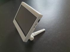 7 Zoll Display Frame And Stand 3D Printer Model