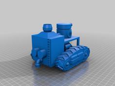 Steampunk Union Steam Ram 3D Printer Model