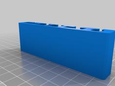 Customizable Macbook Pro (Retina) Cable Dock 3D Printer Model