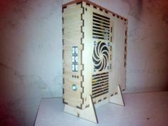 Laser Cut Thin Mini ITX Plywood Case