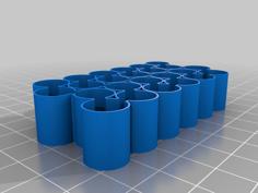 AAA Battery Holder 3D Printer Model