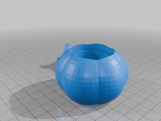 Pumpkin Container 3D Printer Model