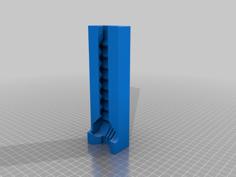 AAA & AA Battery Holder 3D Printer Model