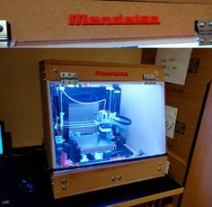 Retro Mendel90 Emblem 3D Printer Model