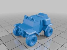 Eagre Firefighting ATV 3D Printer Model