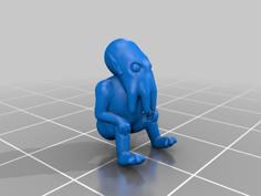 (Tiny) Baby Cthulhu 3D Printer Model