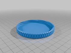 Round Pill Box 3D Printer Model