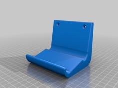 WallMountPhoneStand 3D Printer Model