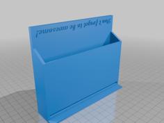 Rocketbook Cloud Cards 3D Printer Model