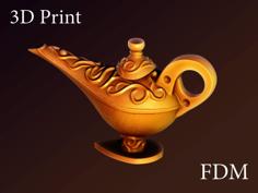 Gin Lamp 3D Printer Model