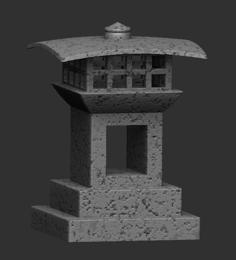 Japanese Lantern 3D Printer Model