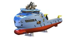 Horizon Arctic – Bourbon Arctic Ancor Handling & Support Vessels. 3D Printer Model