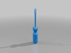 Screwdriver 3D Printer Model