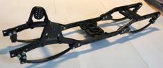 Leaf Spring Setup / Blattfederung SCX10 Rails 3D Printer Model