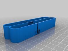 AA Battery Holder (16 Slots) 3D Printer Model