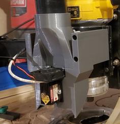 Jtech Laser Mount For X Carve & Vac Attachment 3D Printer Model