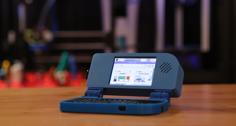 Mini Raspberry Pi Handheld Notebook 3D Printer Model