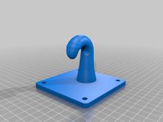 Ceiling Hook ( No More Nails ) 3D Printer Model