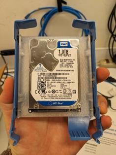 Dell Optiplex HDD To SSD Caddy 3D Printer Model