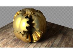 Pumpkin Gears 3D Printer Model