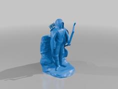 Fantasy Character: Archer 3D Printer Model