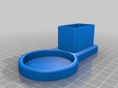 Salt Shaker + Stand 3D Printer Model