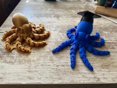 Articulated Octopus 3D Printer Model